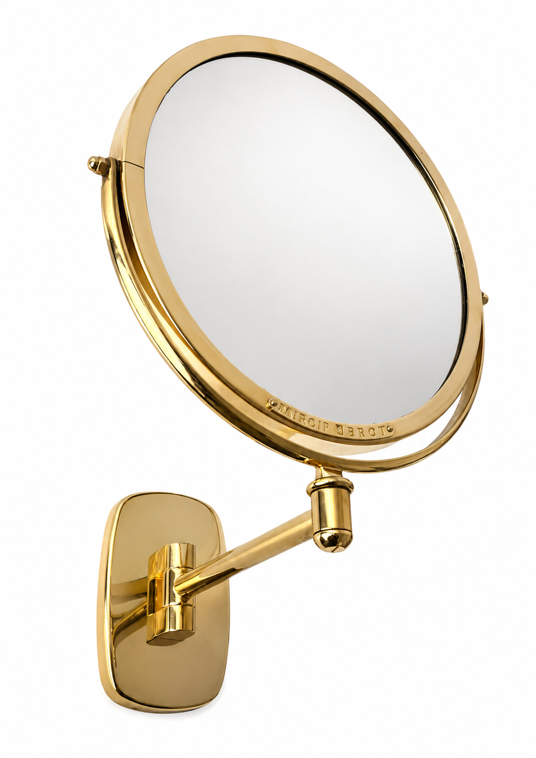 Vanity Wall-Mounted Mirror by Miroir Brot France.