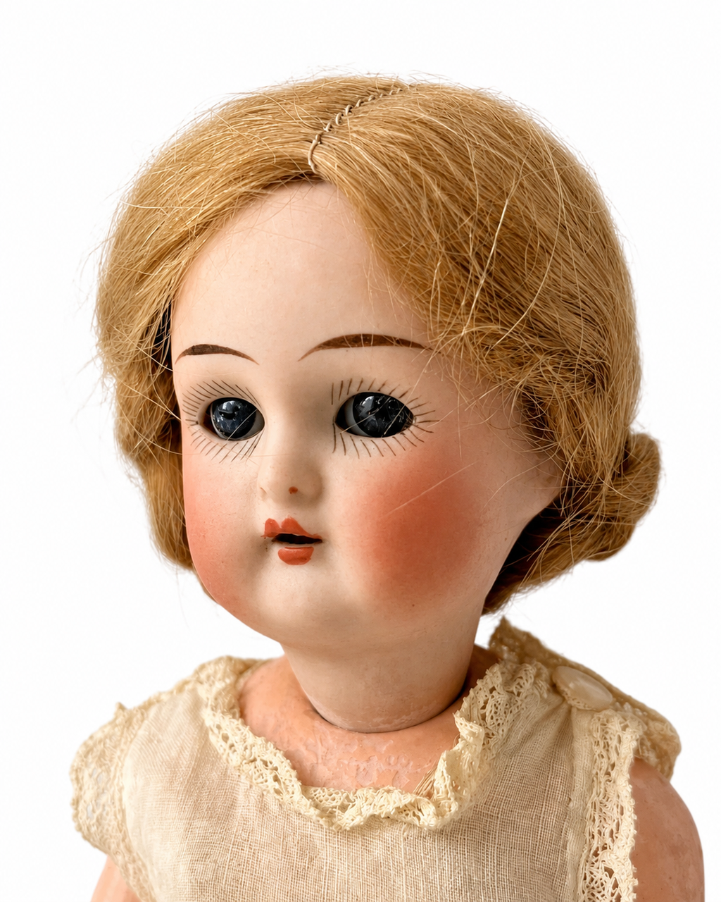 Antique Kämmer & Reinhardt Halbig Bisque Head Mignonette Doll with Original Clothing