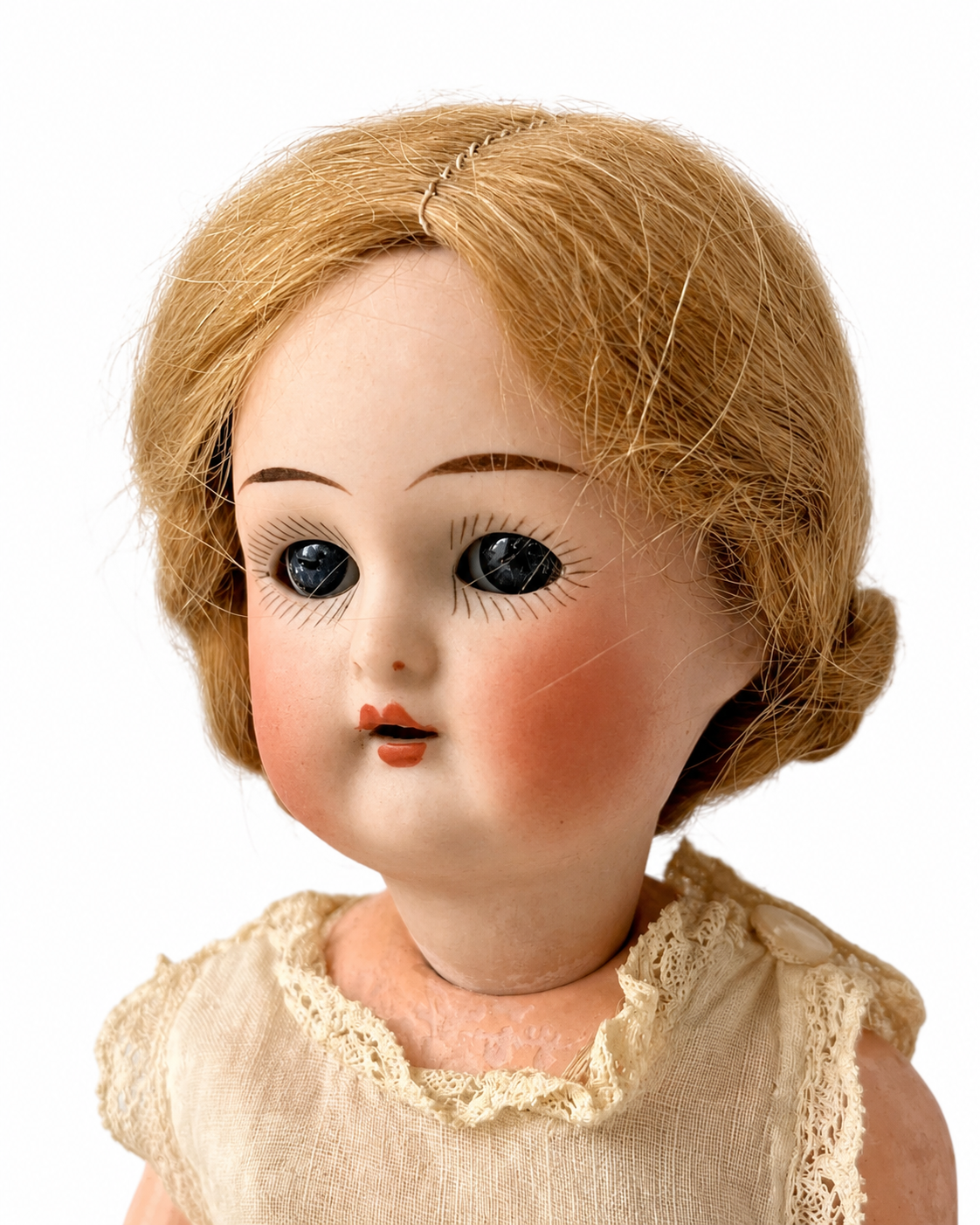 Antique Kämmer & Reinhardt Halbig Bisque Head Mignonette Doll with Original Clothing