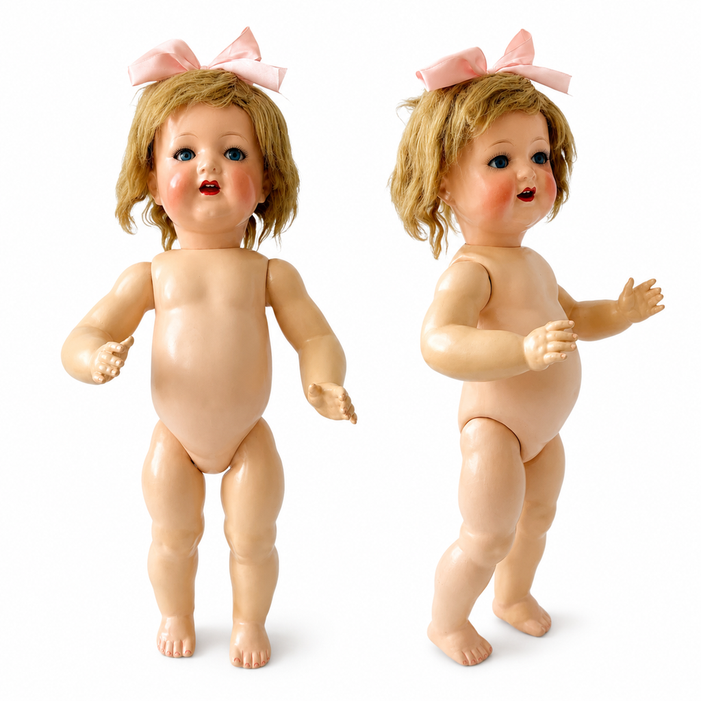 Antique Kammer Reinhardt 926 Composition Toddler Doll Germany 49 cm Mein Liebling Type