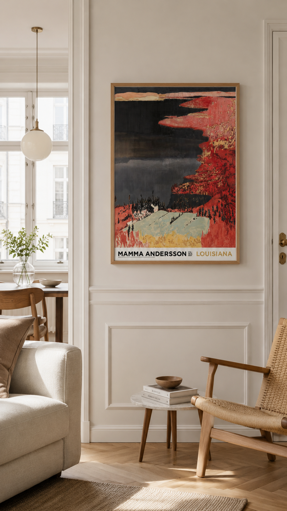 Mamma Andersson, Original Exhibition Museum Poster.