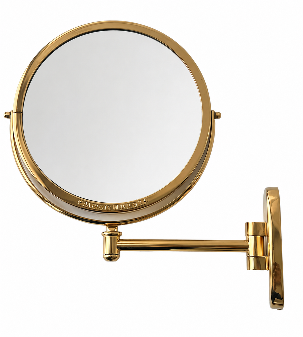 Vanity Wall-Mounted Mirror by Miroir Brot France.