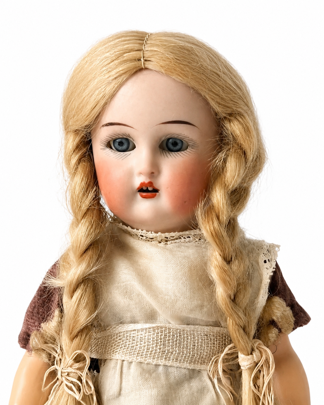Antique Kammer & Reinhardt Bisque Mignonette Doll: 7.5" Sleeping Eyes