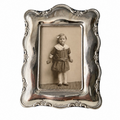 Vintage Silver Plated Photo Frame – Ornate Floral Design