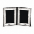Keyford Frames Sterling Silver Double Photo Frame, London 1990