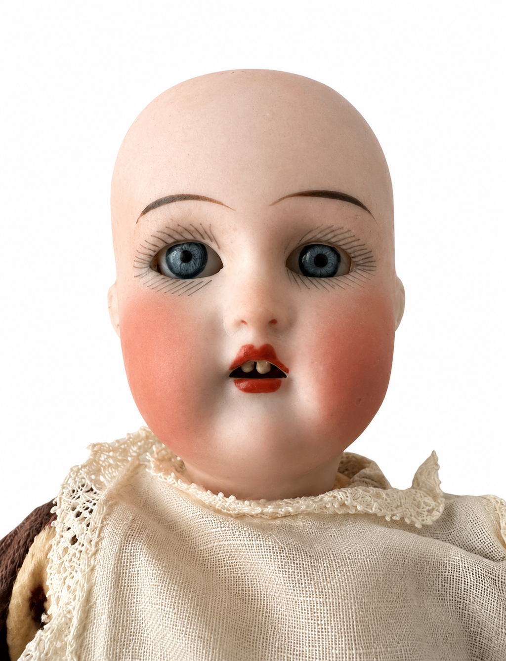 Antique Kammer & Reinhardt Bisque Mignonette Doll: 7.5" Sleeping Eyes