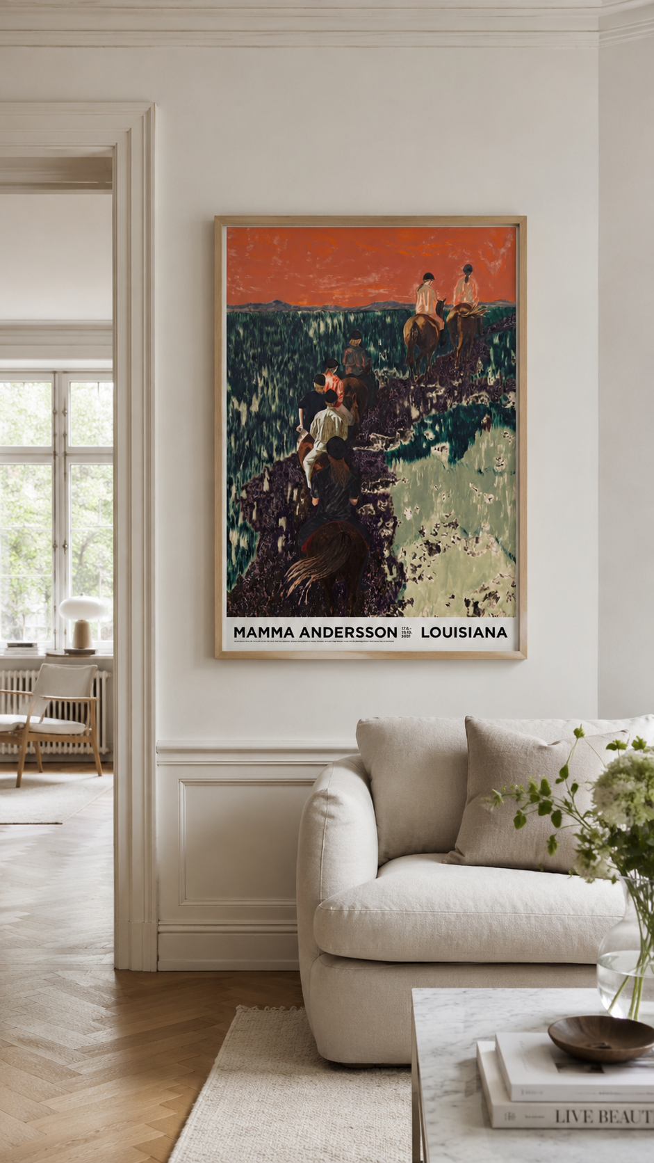 Mamma Andersson, Original Exhibition Museum Poster