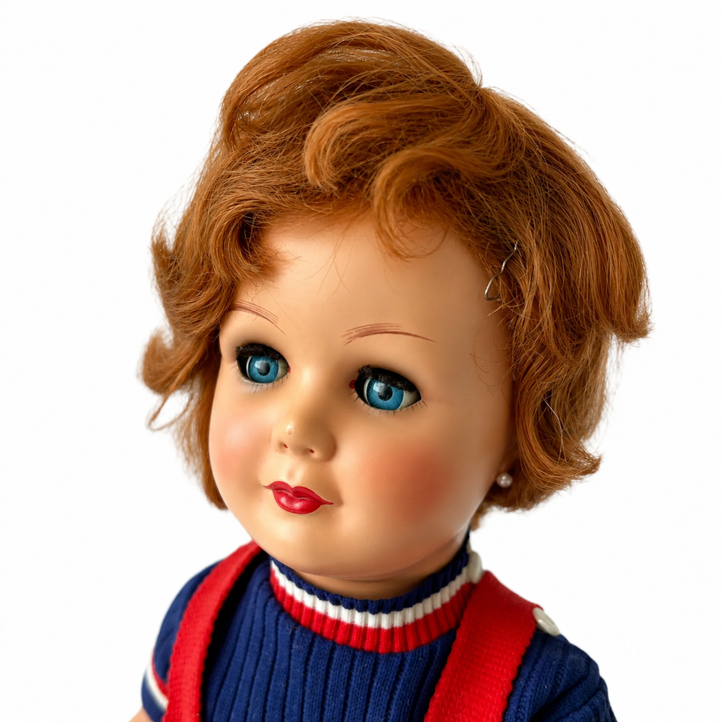 Vintage König Wernicke Nicaput German Doll K W 751/45 Hard Rubber
