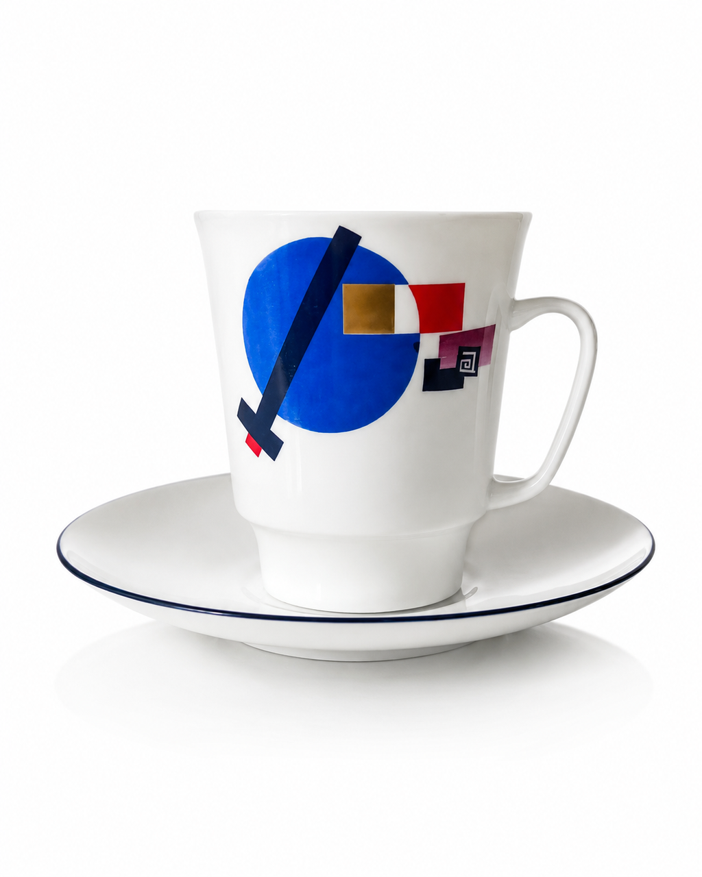 Imperial Porcelain Factory Cup And Saucer, St Petersburg 1744 Bone China