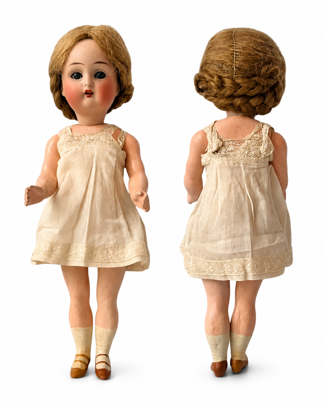 Antique Kämmer & Reinhardt Halbig Bisque Head Mignonette Doll with Original Clothing