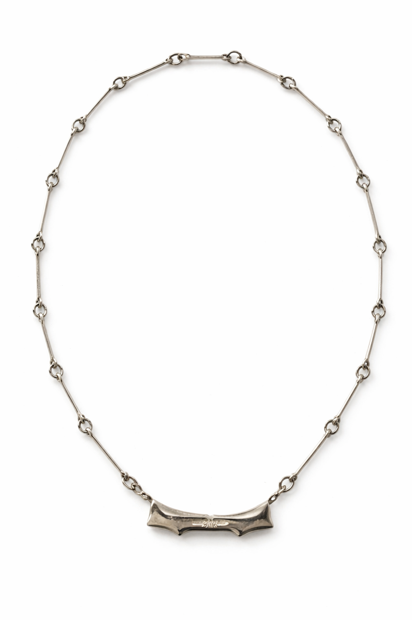 Björn Weckström Mira Necklace Lapponia Sterling Silver 1985 Modernist Scandinavian