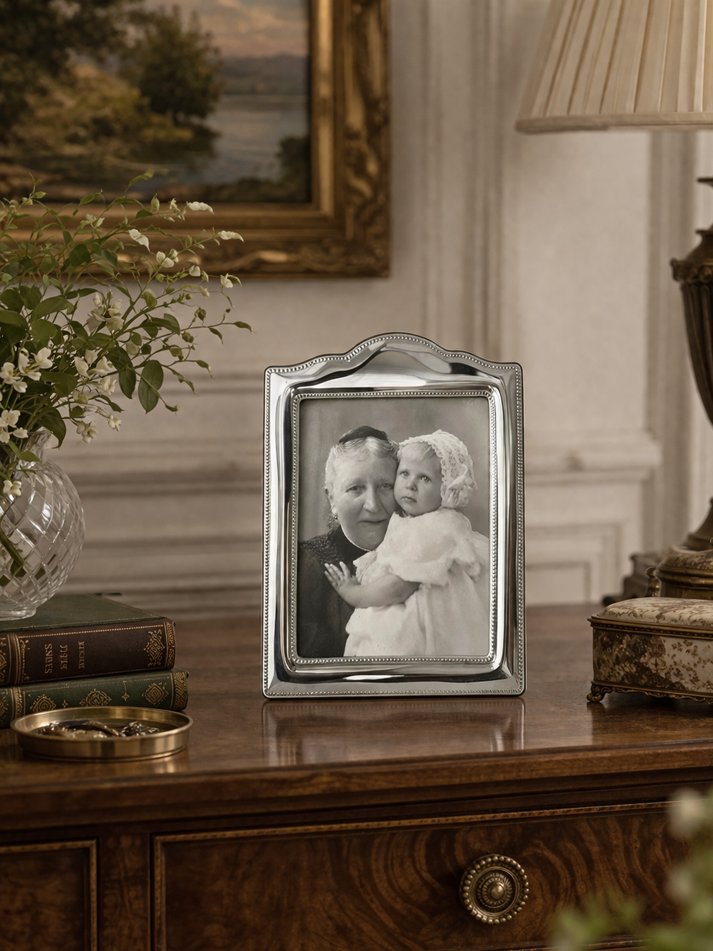 Italian Sterling Silver Photo Frame