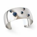 Niels Erik From Sterling Silver Sodalite Cuff Bracelet, Scandinavian  Modernist Jewellery