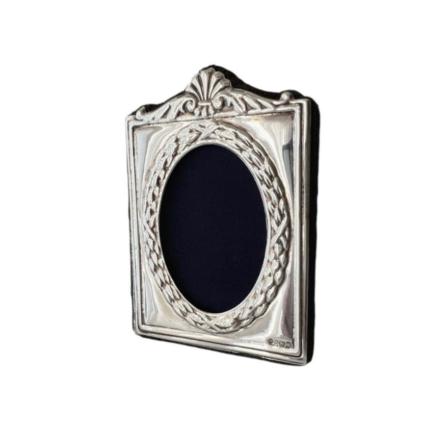 Vintage Carr’s of Sheffield Sterling Silver Photo Frame, 1996 – 9.5 cm