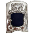 Vintage Sterling Silver Teddy Bear Photo Frame, Birmingham 1996