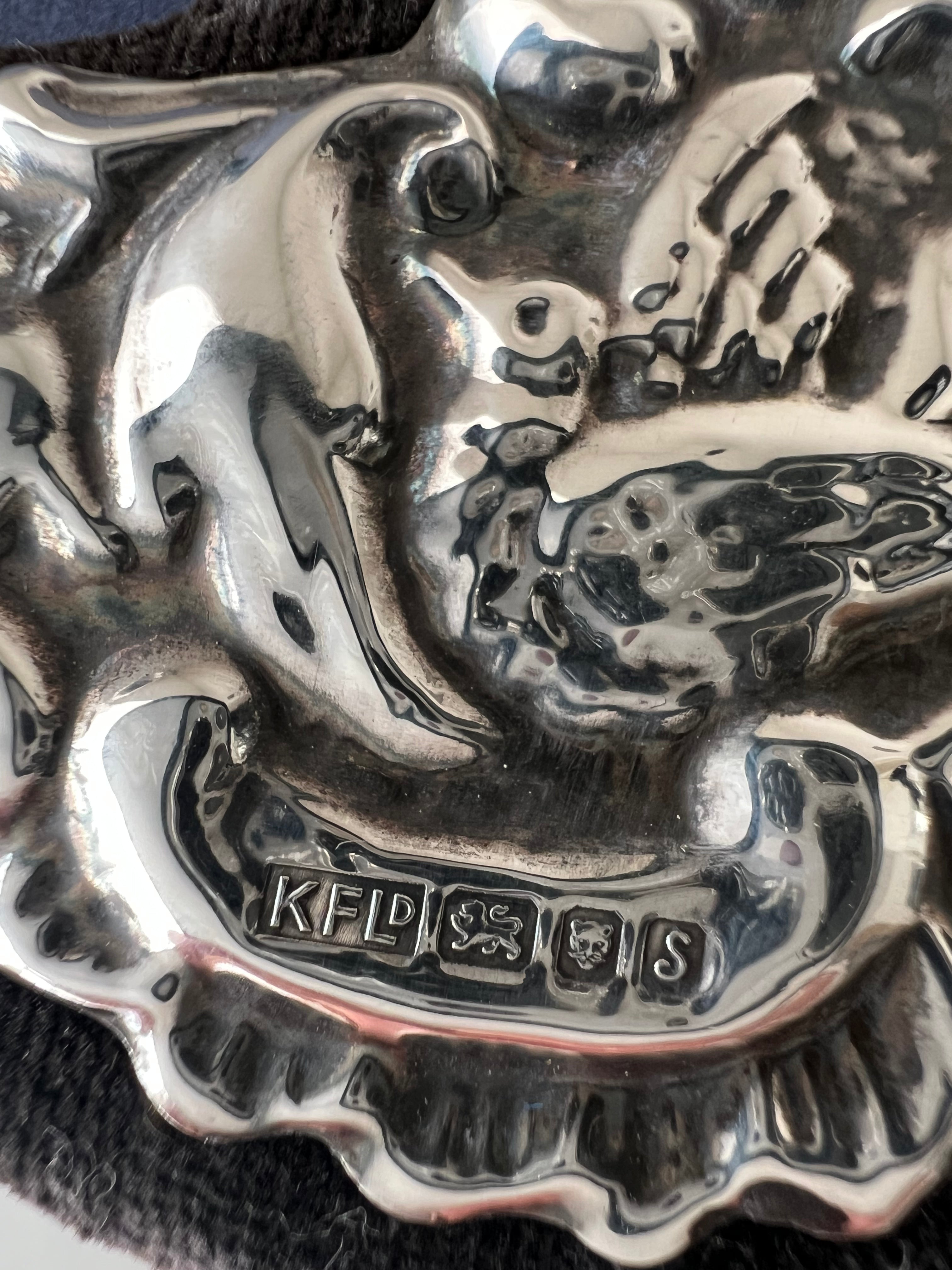 Vintage Sterling Silver Bird Photo Frame – Keyford Frames Ltd, London 1992