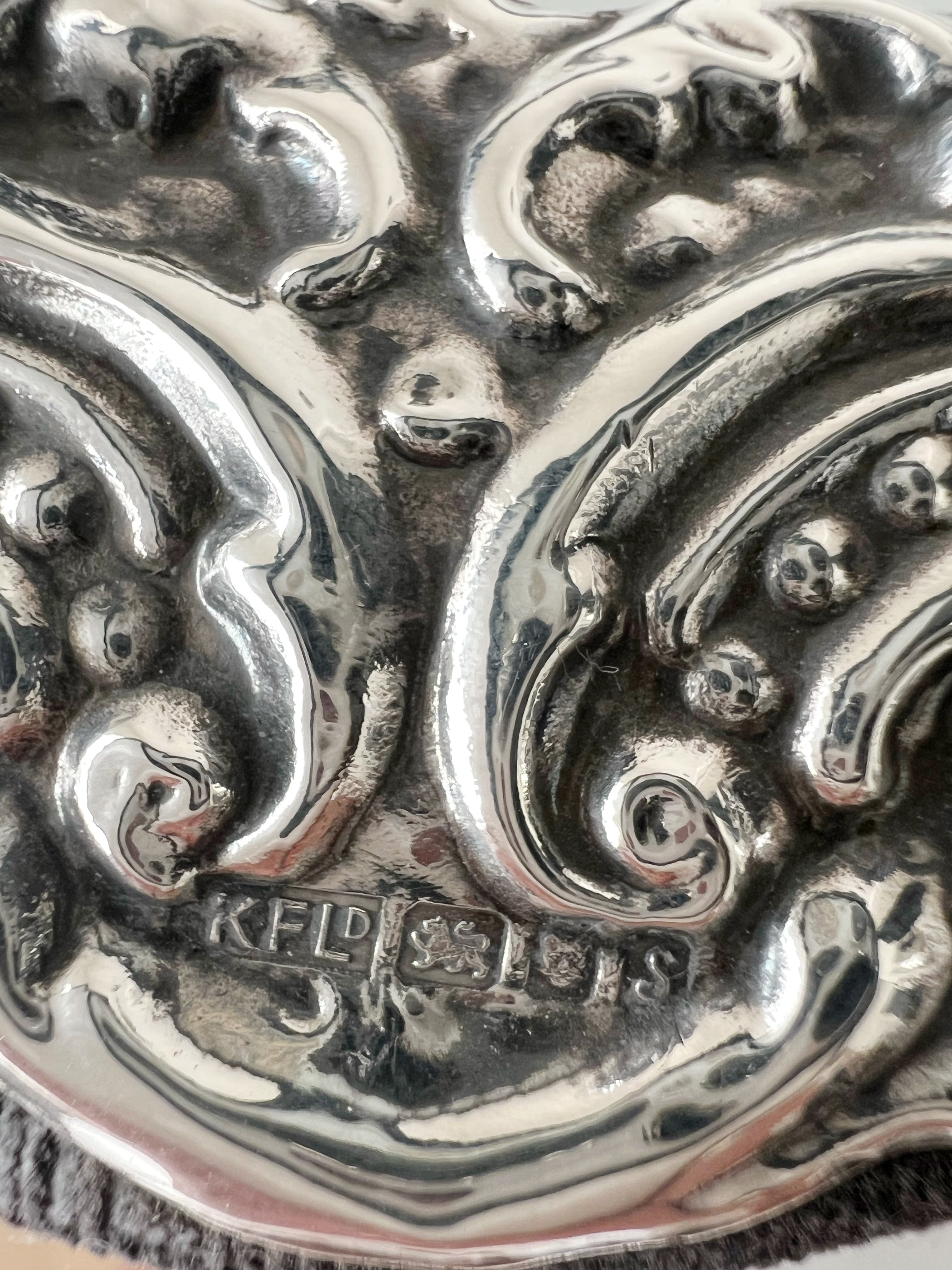 Vintage Sterling Silver Cherub Photo Frame – Keyford Frames Ltd, London 1992
