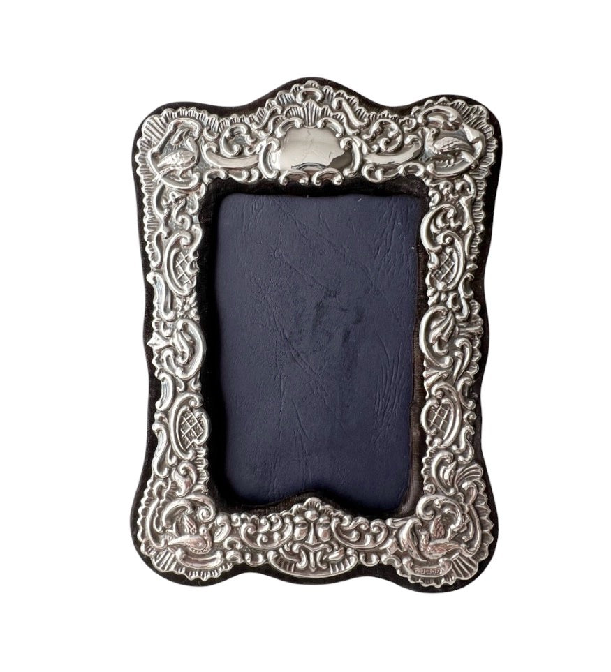 Vintage Sterling Silver Bird Photo Frame – Keyford Frames Ltd, London 1992