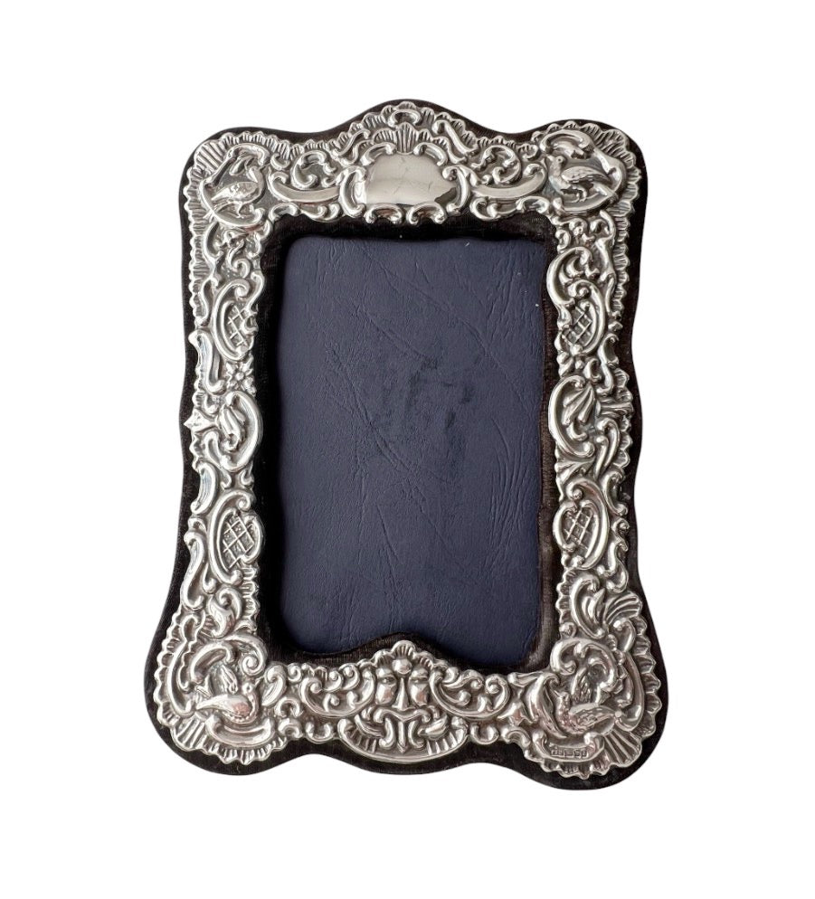 Vintage Sterling Silver Bird Photo Frame – Keyford Frames Ltd, London 1992