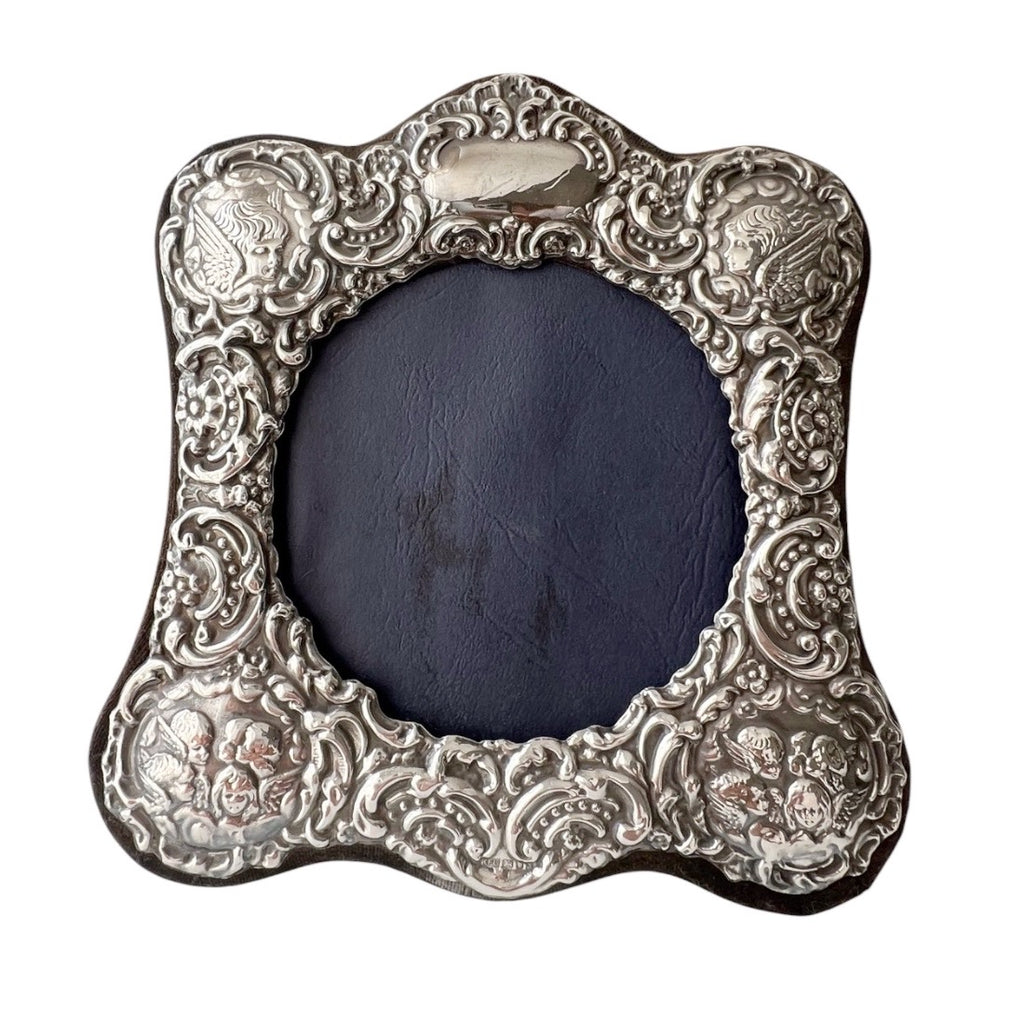 Vintage Sterling Silver Cherub Photo Frame – Keyford Frames Ltd, London 1992