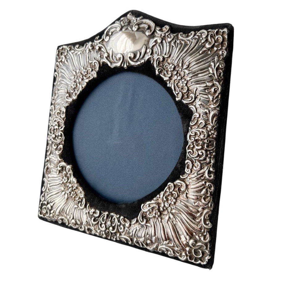 Vintage Large Sterling Silver Photo Frame – Toye, Kenning & Spencer, Birmingham 1997