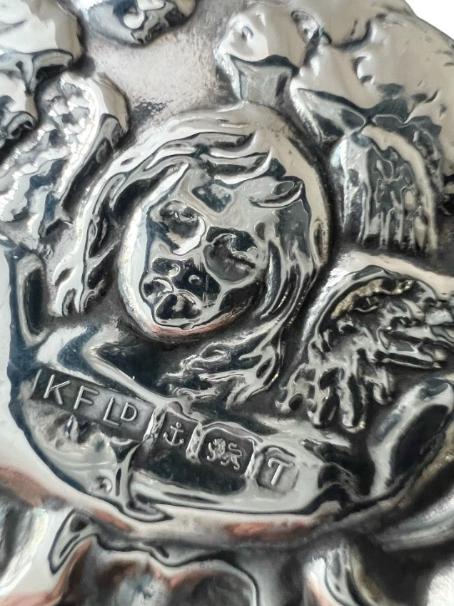 Keyford Frames Sterling Silver Cherub Photo Frame London 1993