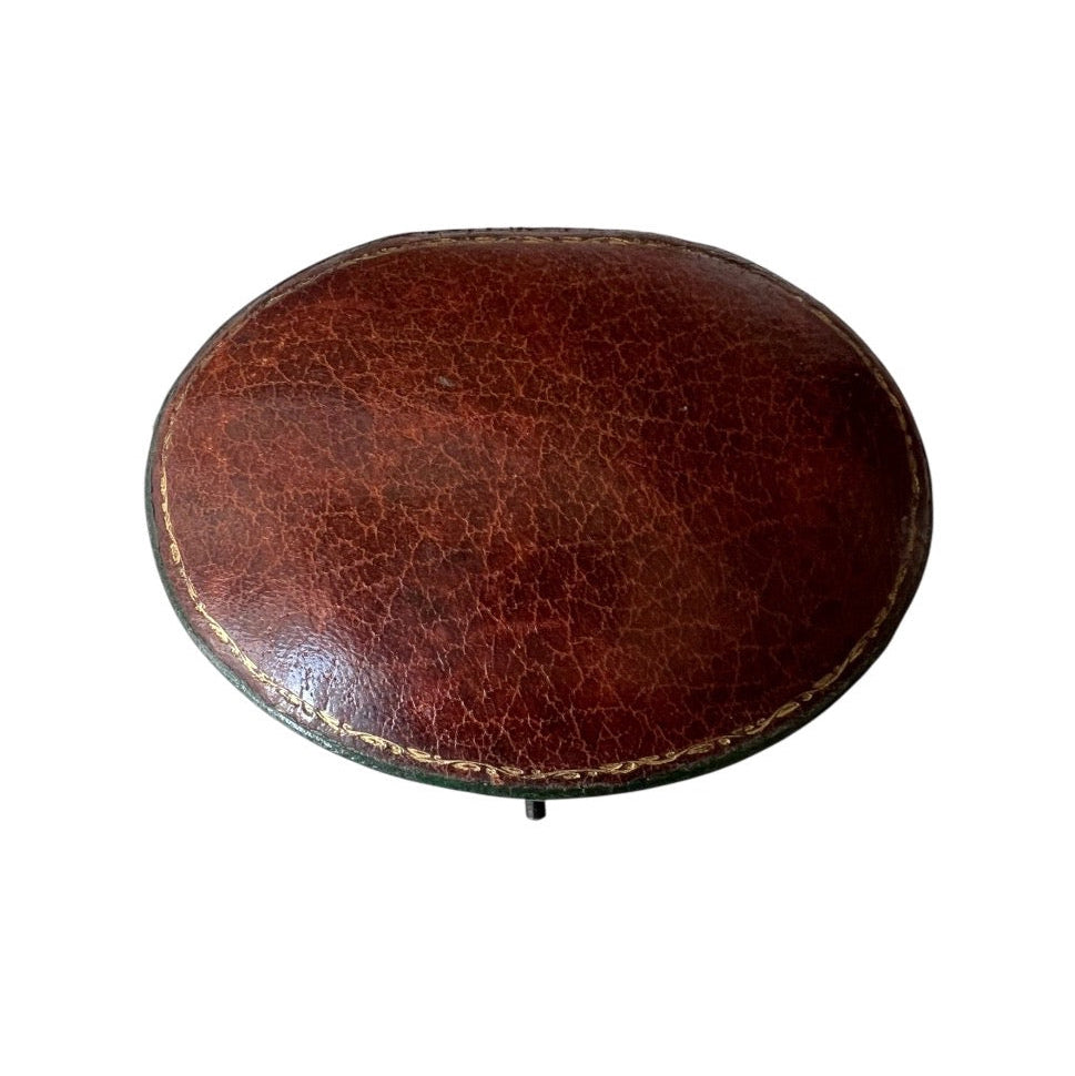 Antique Edwardian Box Henry Pidduck & Sons Southport Leather Jewellers Presentation Case