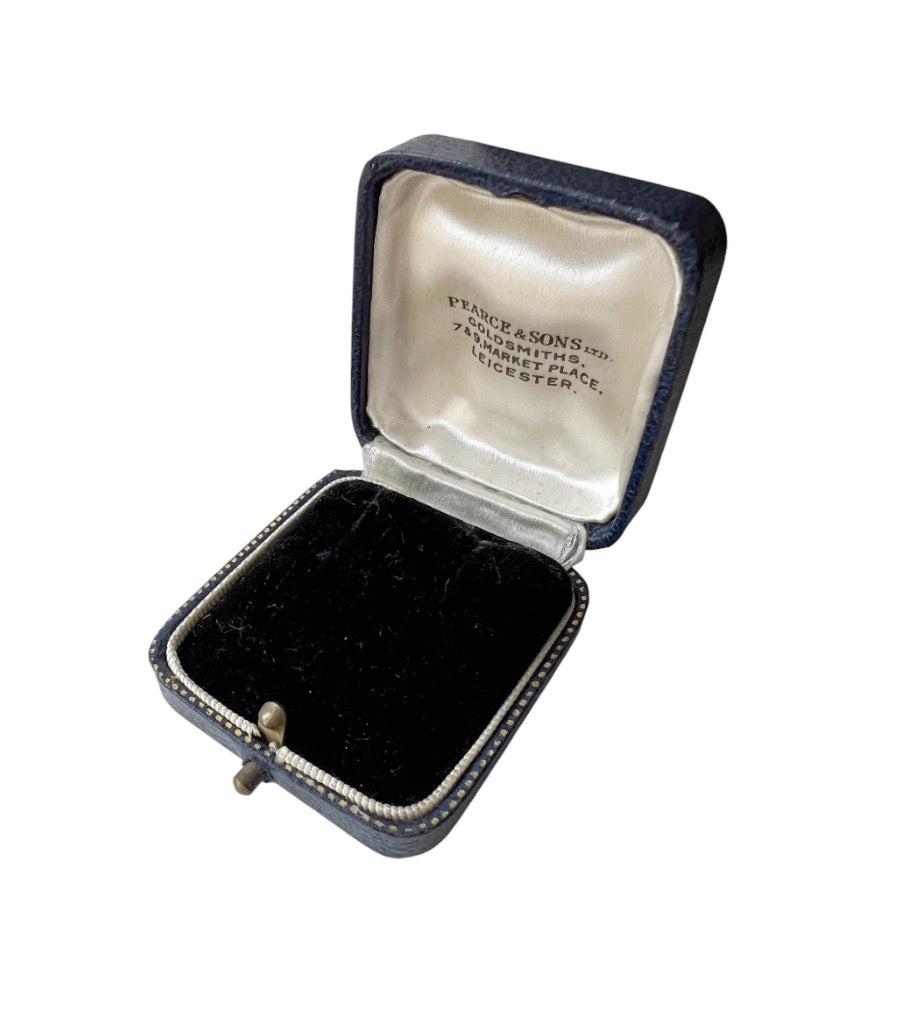 Vintage Pearce & Sons Earring Presentation Box, Leicester