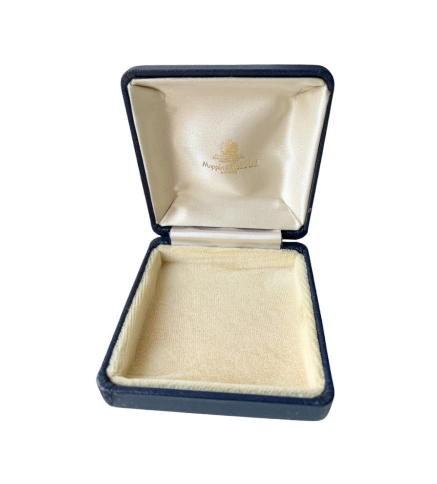 Vintage Mappin & Webb Jewellery Presentation Box, London
