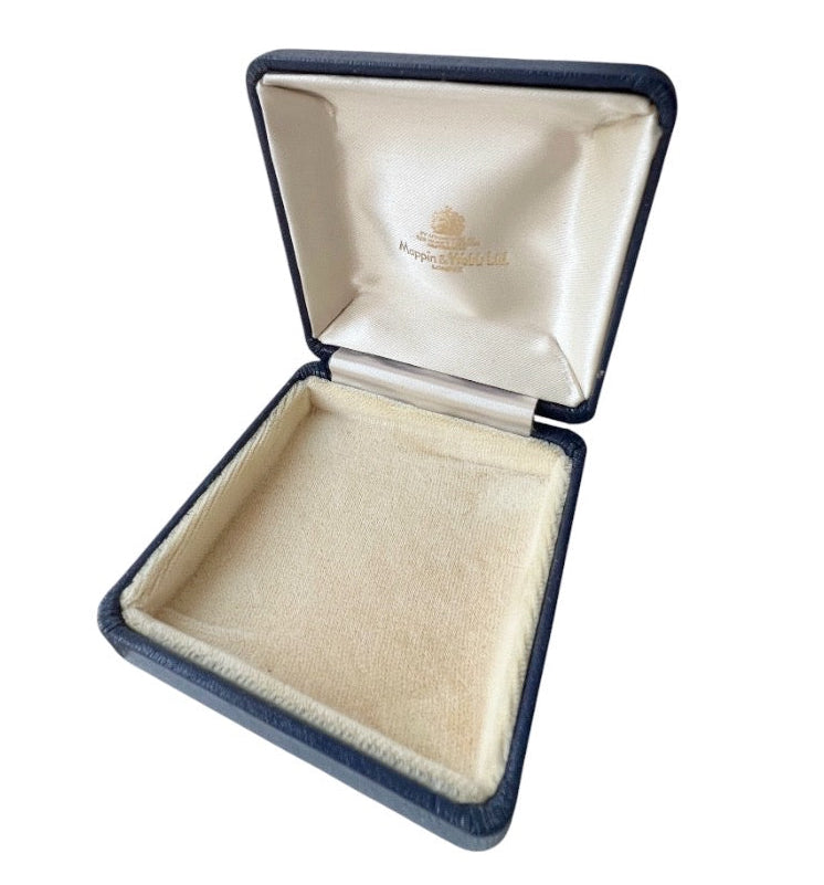 Vintage Mappin & Webb Jewellery Presentation Box, London