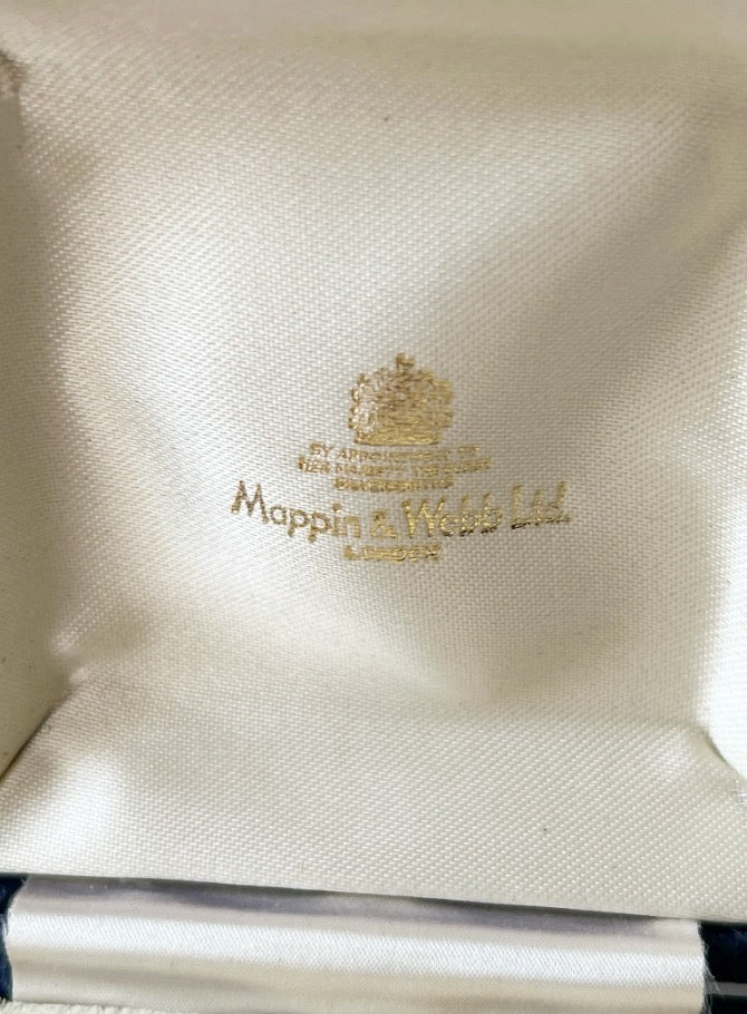 Vintage Mappin & Webb Jewellery Presentation Box, London
