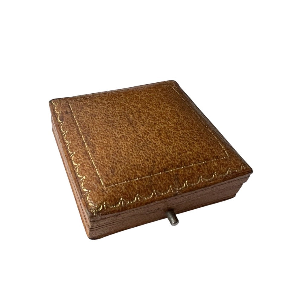 Antique Manoah Rhodes & Sons Jewellery Presentation Box, Bradford