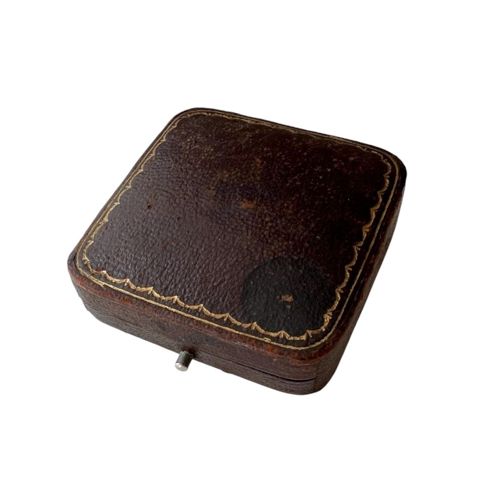 Antique H Wainwright & Sons Liverpool Jewellery Presentation Box, c.1900–1910