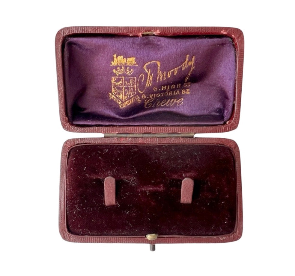 Antique C. H. Moody Jewellery Presentation Box, Crewe