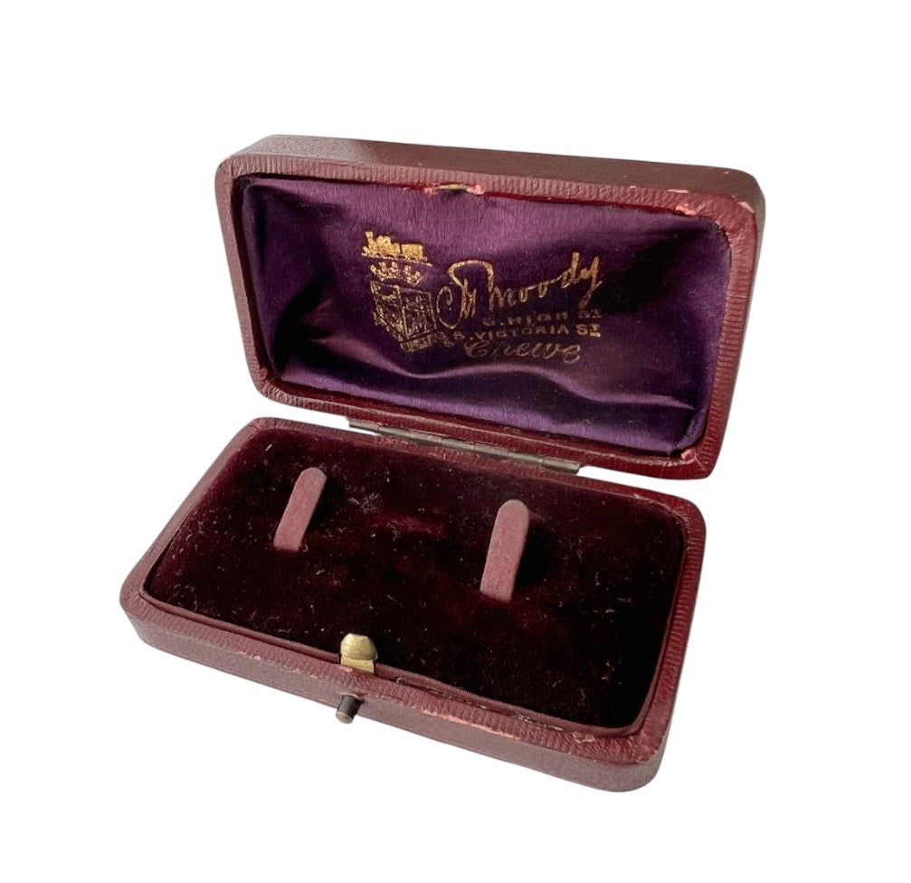 Antique C. H. Moody Jewellery Presentation Box, Crewe