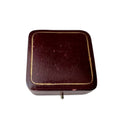 Antique Brooch Presentation Box with Green Velvet Interior