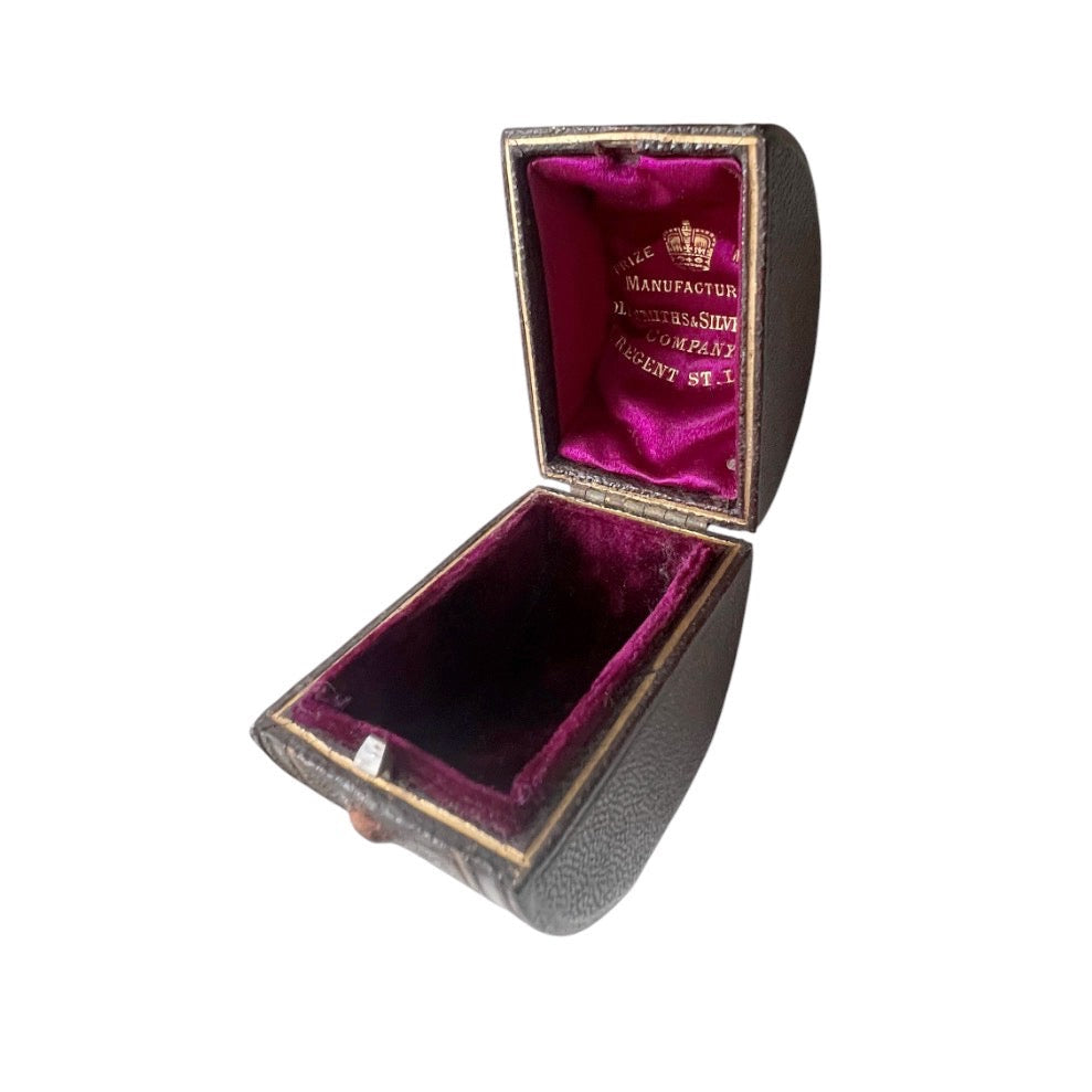Antique Goldsmiths & Silversmiths Napkin Ring Presentation Box