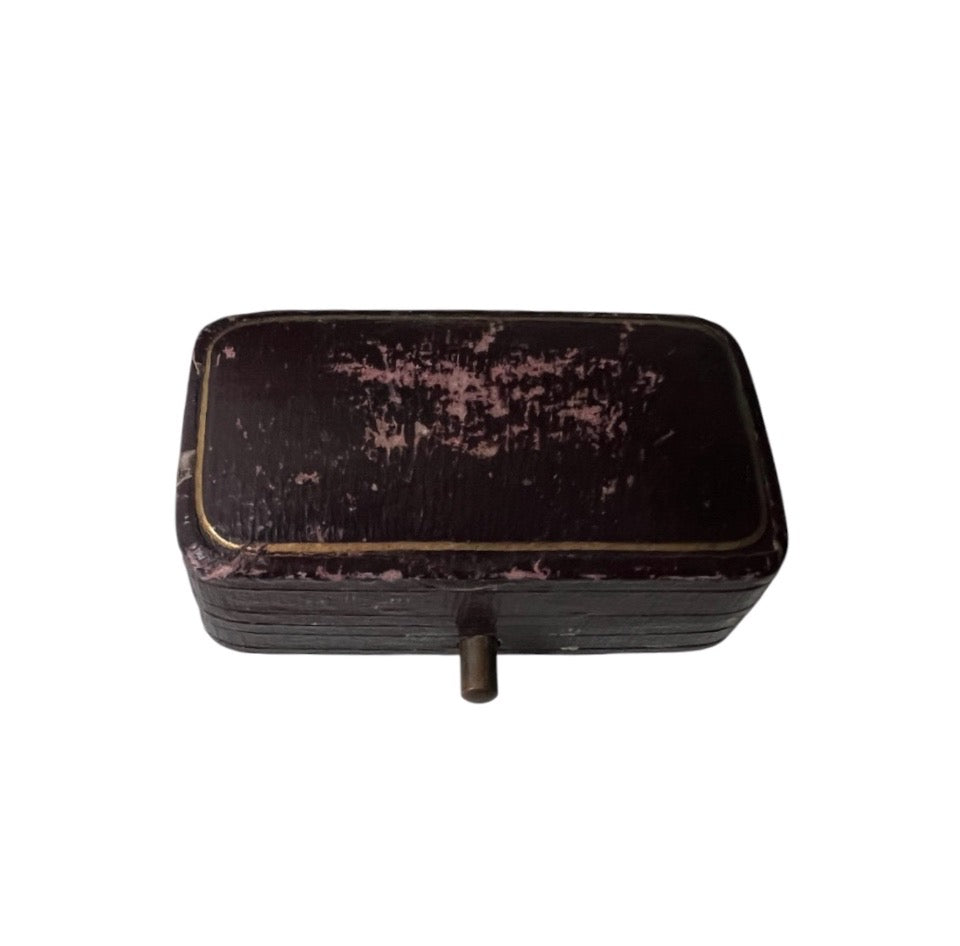 Antique J.W. Benson Cufflink or Stud Presentation Box