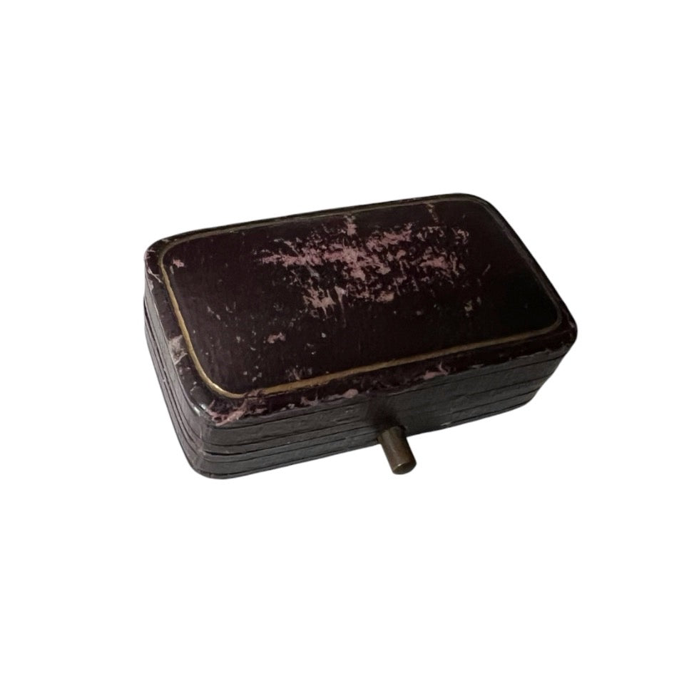 Antique J.W. Benson Cufflink or Stud Presentation Box