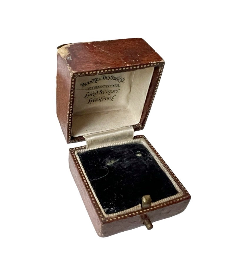 Antique Boodle & Dunthorne Ring Box, Liverpool