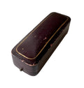 Antique Stick Pin Box W Alexander Southampton Leather Jewellery Case Edwardian