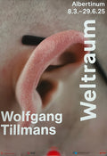 Wolfgang Tillmans - "Outer Ear". Original Exhibition Museum Poster