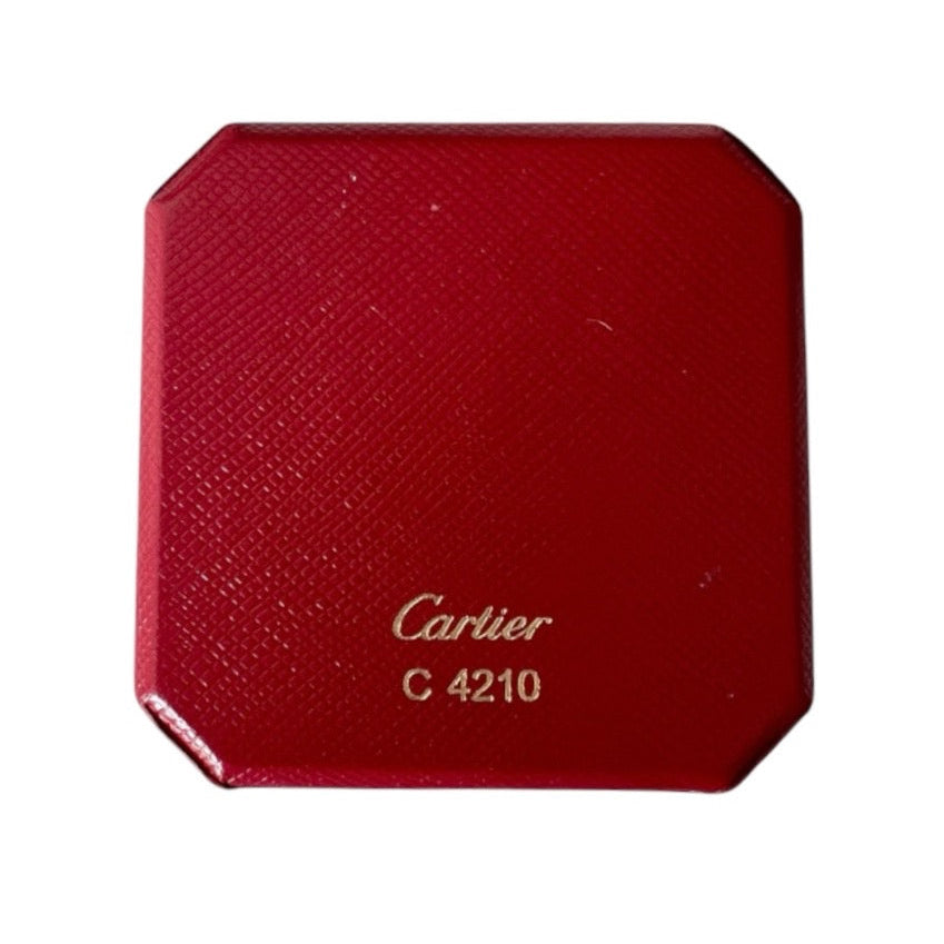 Vintage Cartier Red Ring Box Paris London New York Jewellery Case