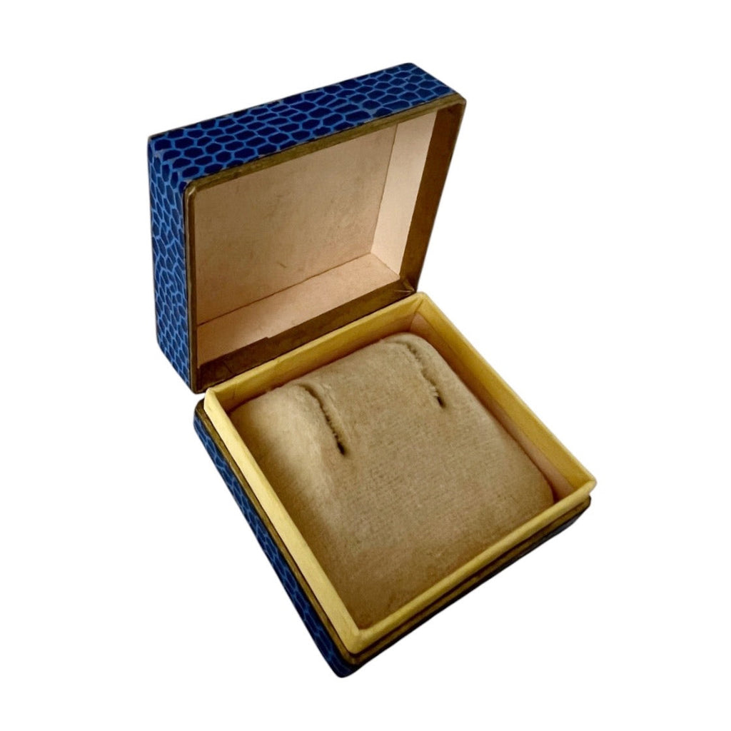 Vintage Vienna Earrings Box Rudolf Pachmann Wien Jewellery Case