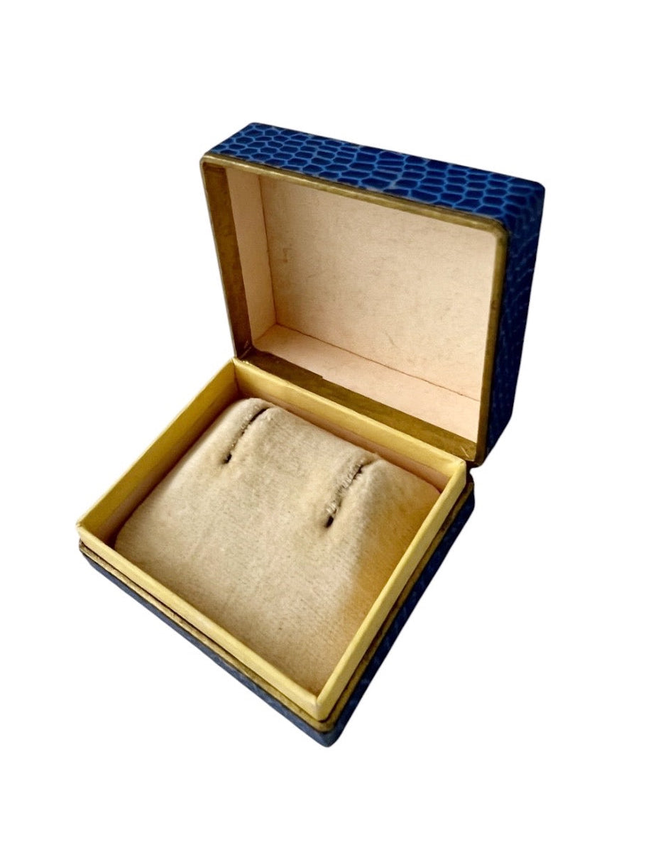 Vintage Vienna Earrings Box Rudolf Pachmann Wien Jewellery Case