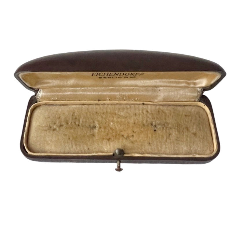 Antique Bakelite Brooch Box Berlin Eichendorff Jewellery Case German Vintage