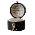 Antique Ring Box Newcastle Jeweller Small Victorian Round Jewellery Case