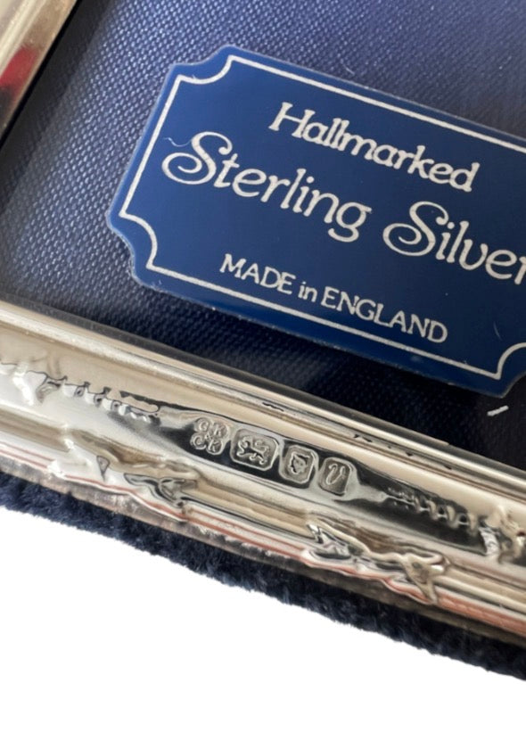 Vintage Sterling Silver Photo Frame by Kitney & Co, London 1995
