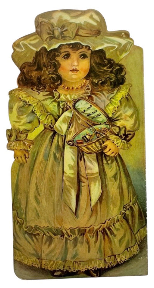 Vintage Merrimack Dolly At Home ABC Die Cut Children’s Book