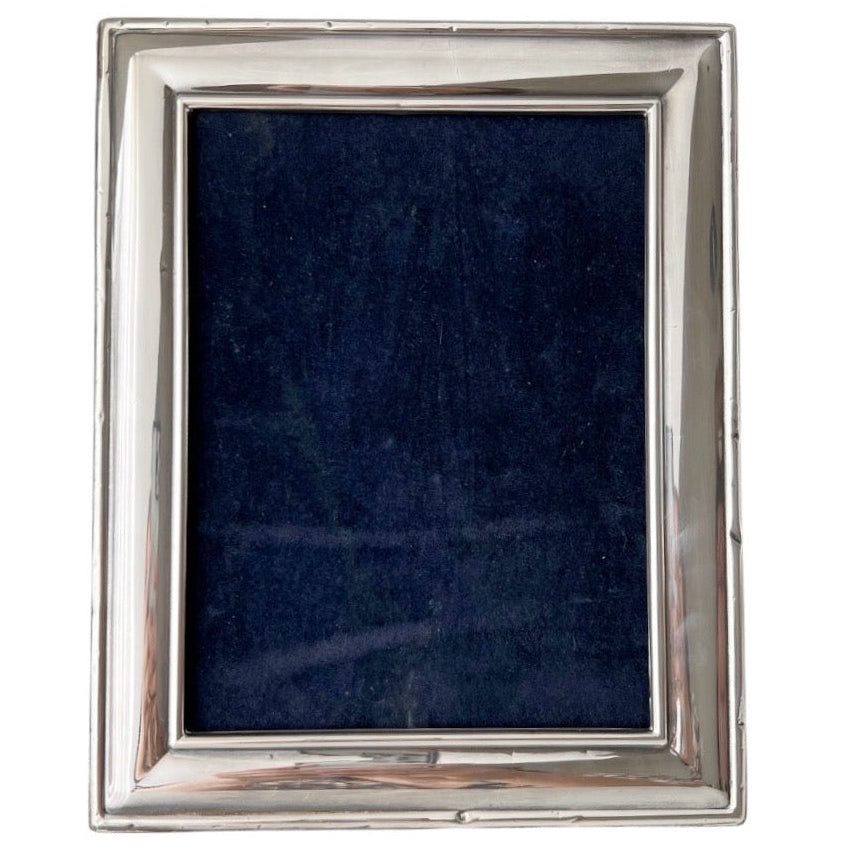 Large Carr’s Sheffield Sterling Photo Frame, Hallmarked 2000